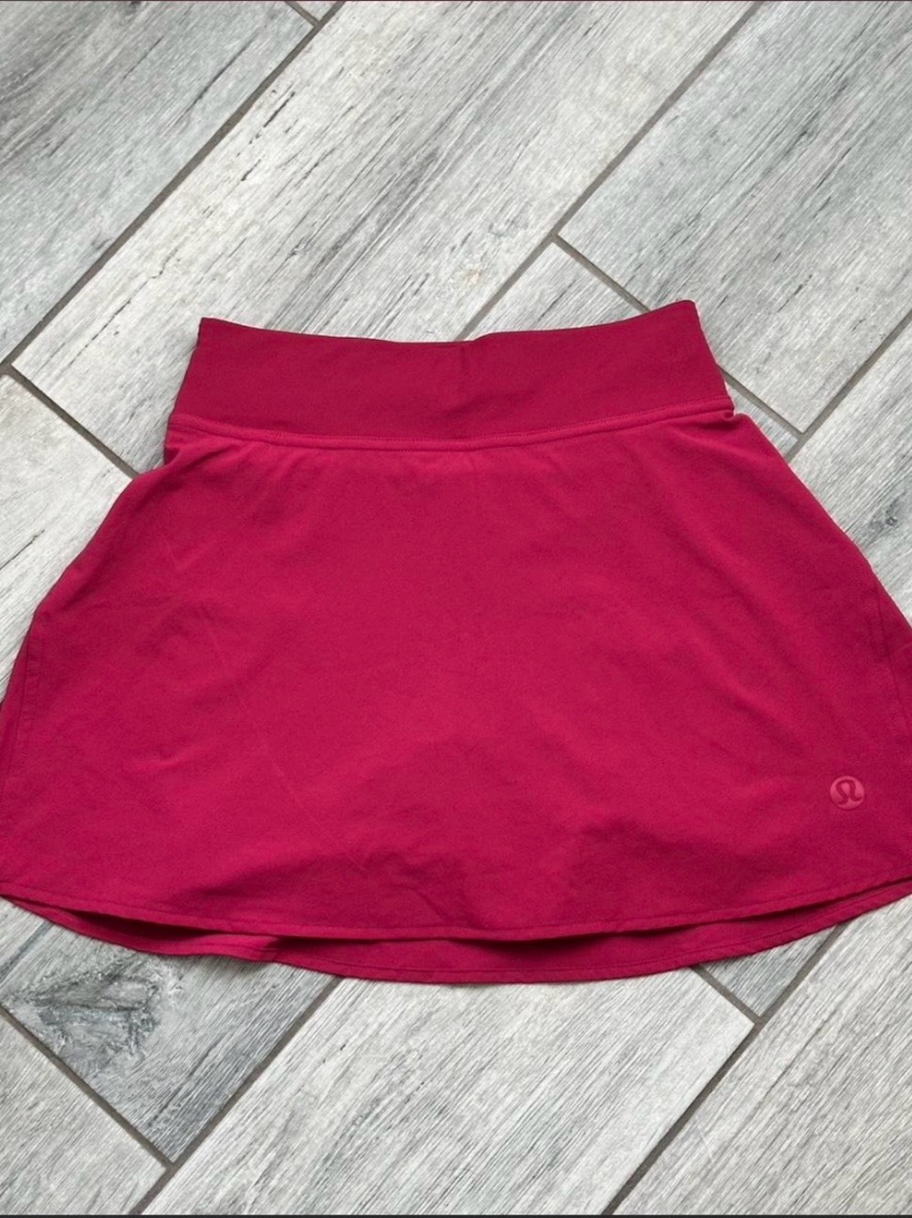 Lululemon Magenta Smoke Lightweight High-Rise Tennis Skirt